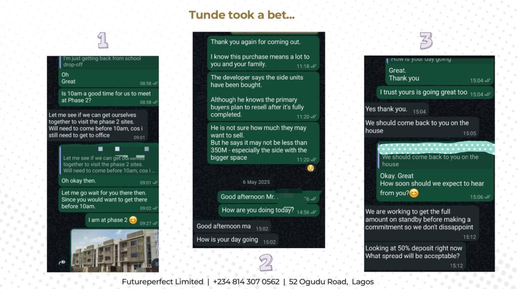 Tunde’s conversation with FuturePerfect, part 1